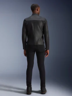 Blacktrack Lederjacke
