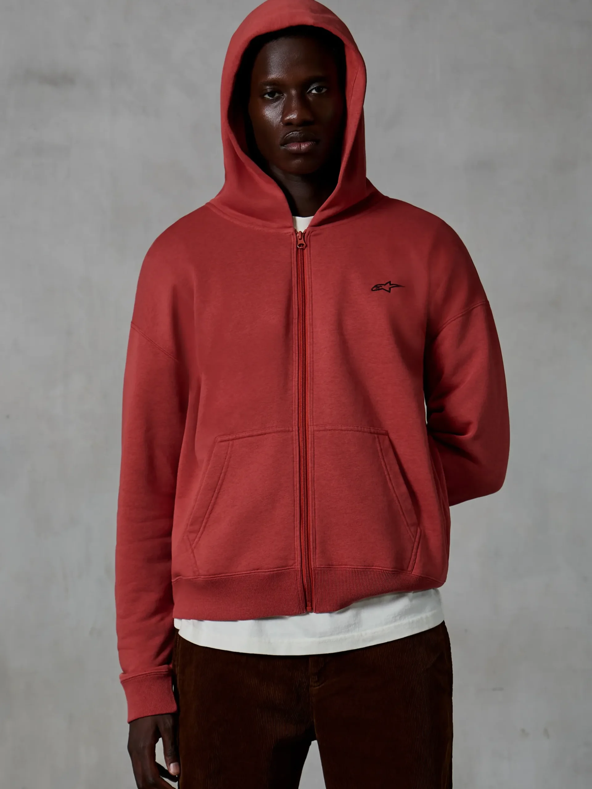Essentials Ageless Zip Kapuzenjacke