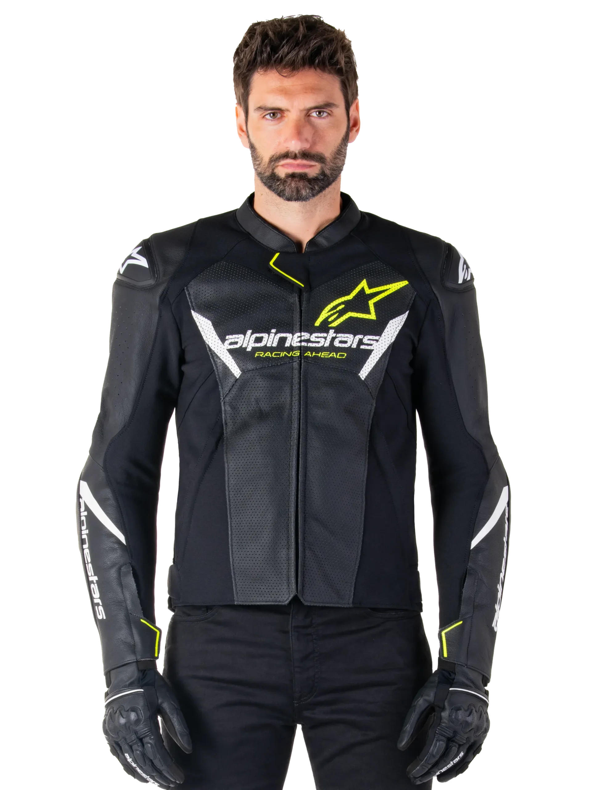 Faster V3 Airflow Lederjacke