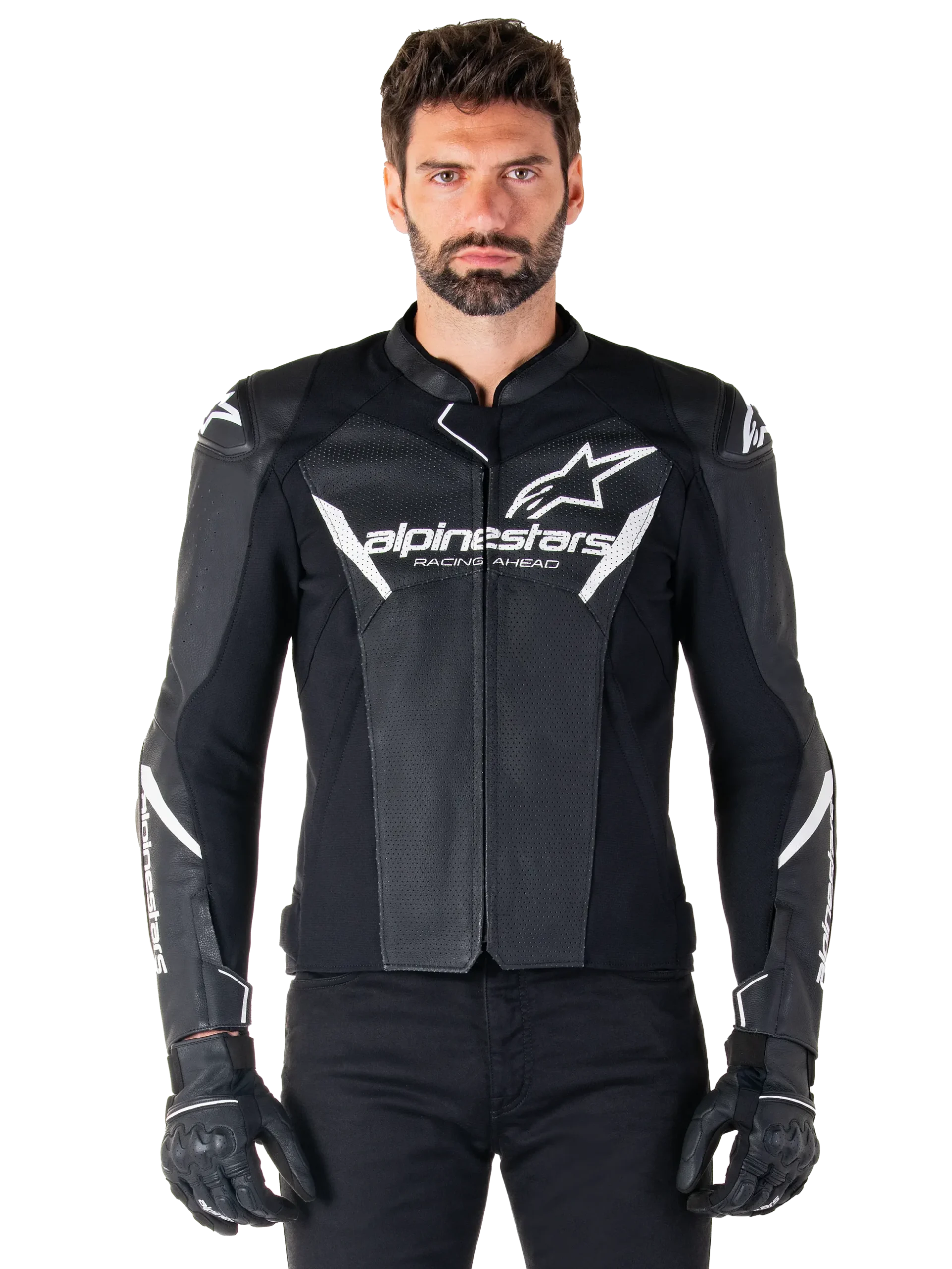 Faster V3 Airflow Lederjacke
