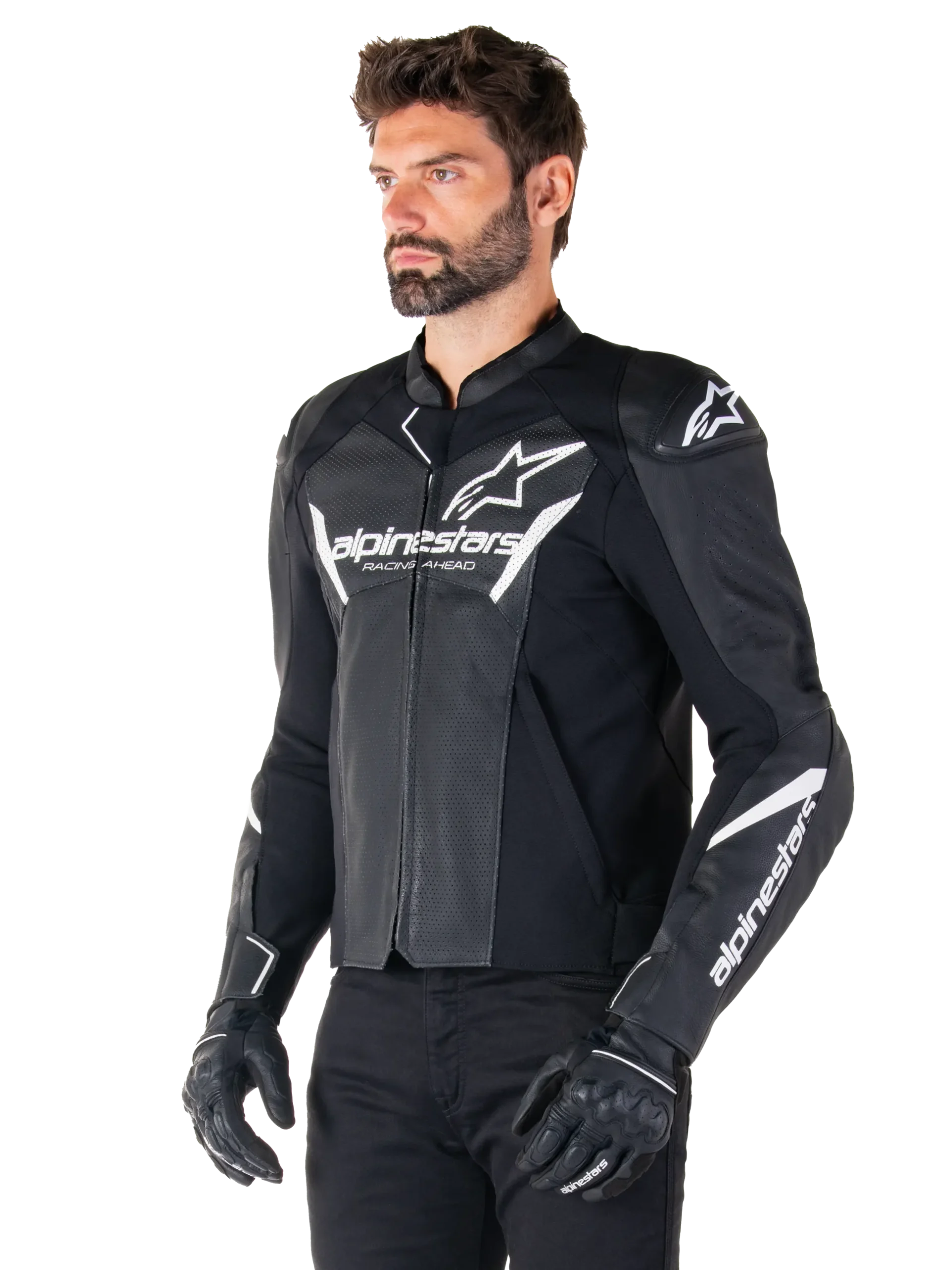 Faster V3 Airflow Lederjacke