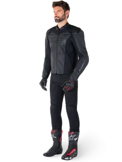 Faster V3 Airflow Lederjacke
