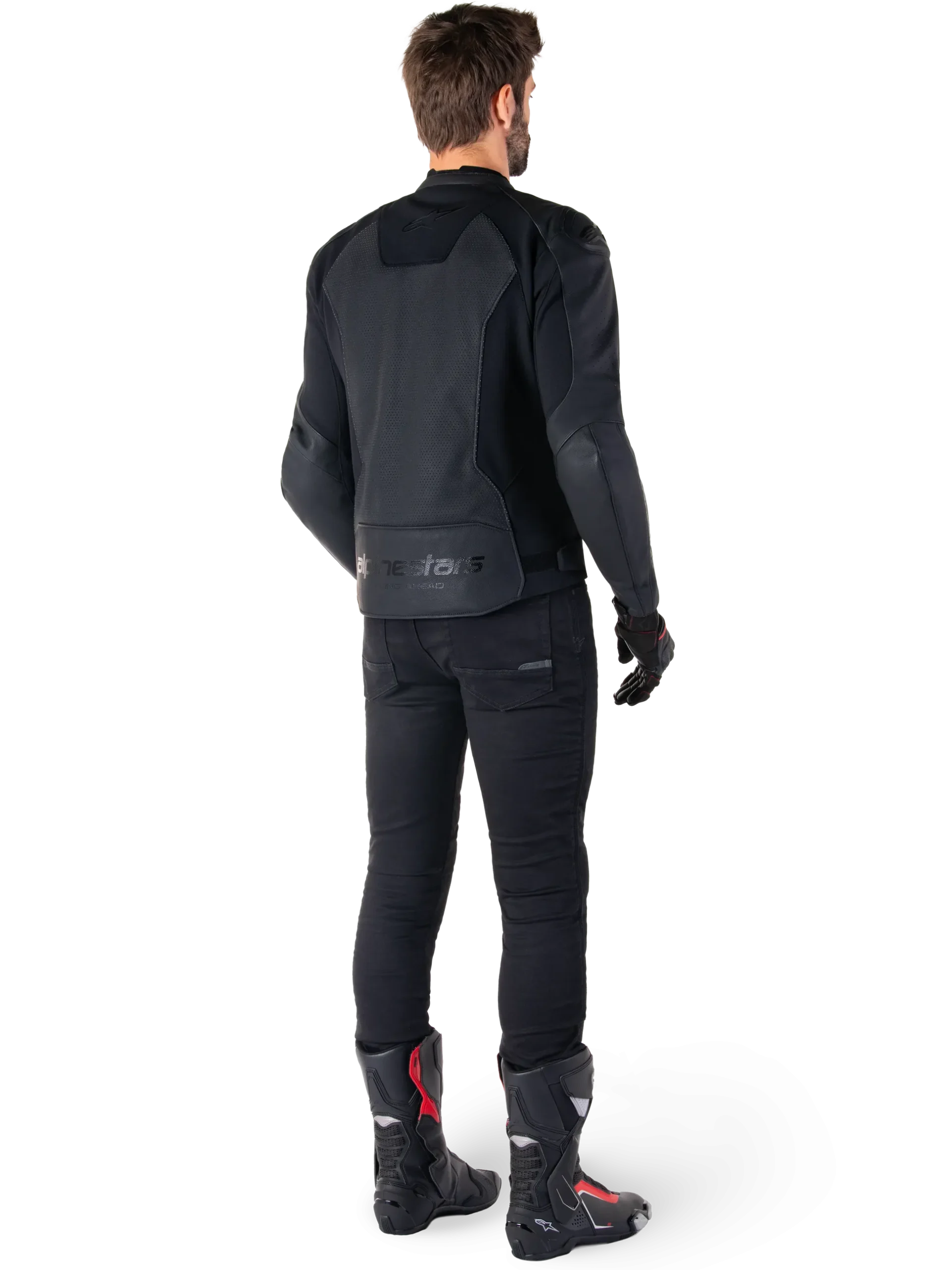 Faster V3 Airflow Lederjacke
