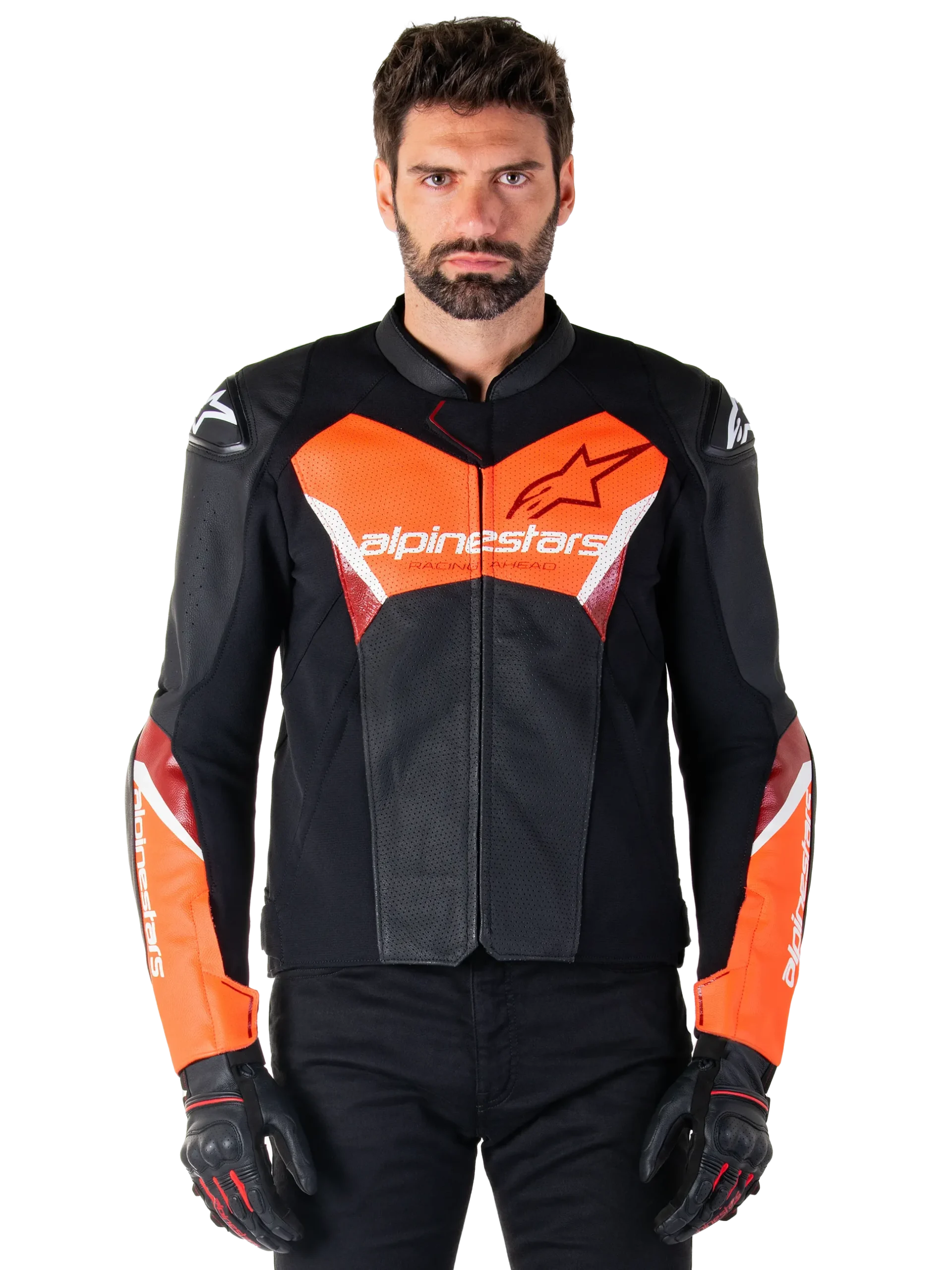Faster V3 Airflow Lederjacke