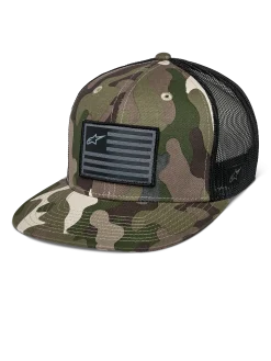 Flag Flat Trucker Hut