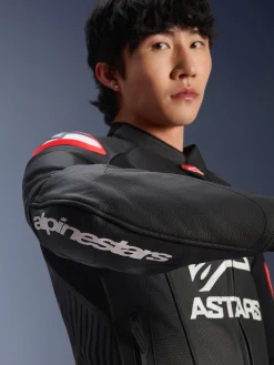 GP Plus R V4 Airflow Lederjacke