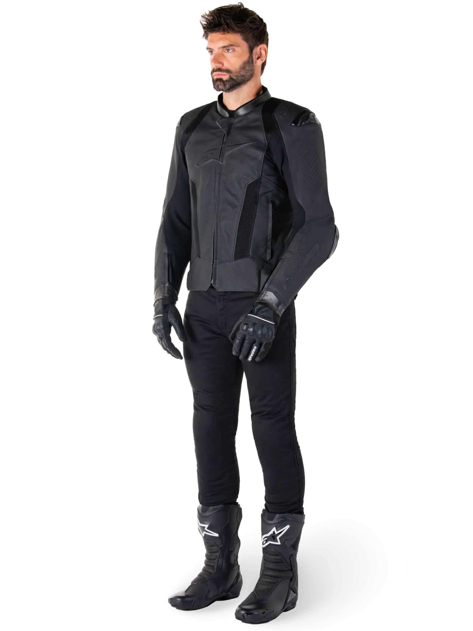 Missile V3 Airflow Lederjacke