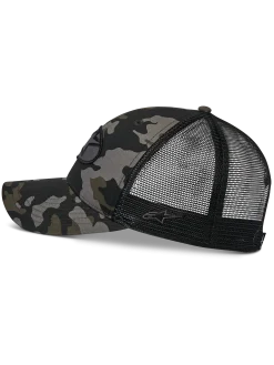 Oblique Camo Trucker Hut