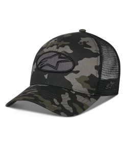 Oblique Camo Trucker Hut
